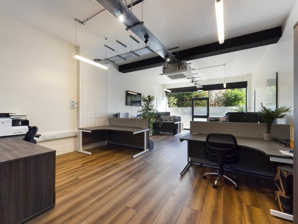Office workplace interior